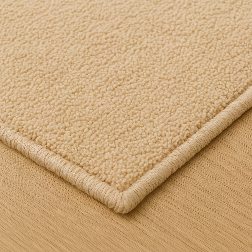 Teppich Beige Kurzflor | Dekorativ, Langlebig & Komfortabel