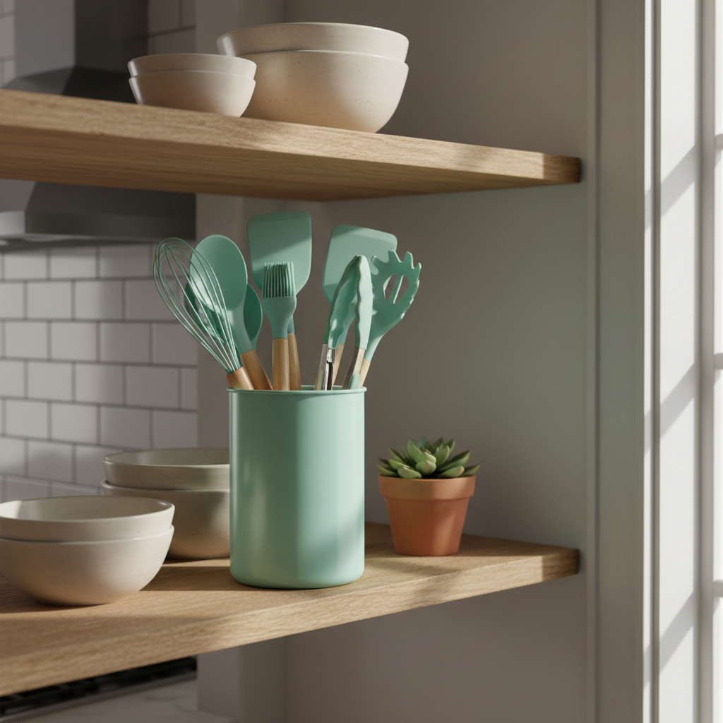 12-teiliges Silikon-Küchenutensilien-Set