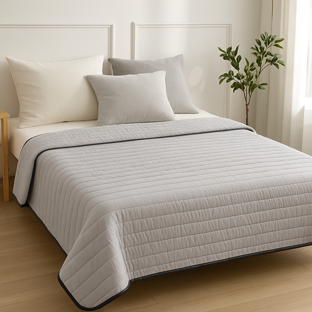 Sommerdecke aus kühlender Mikrofaser