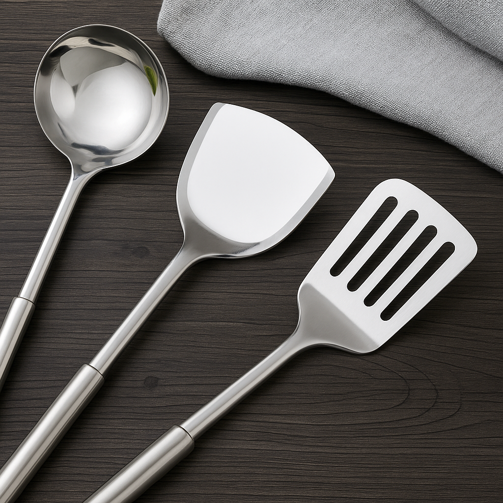 Premium Edelstahl-Küchenutensilien-Set (5-teilig)