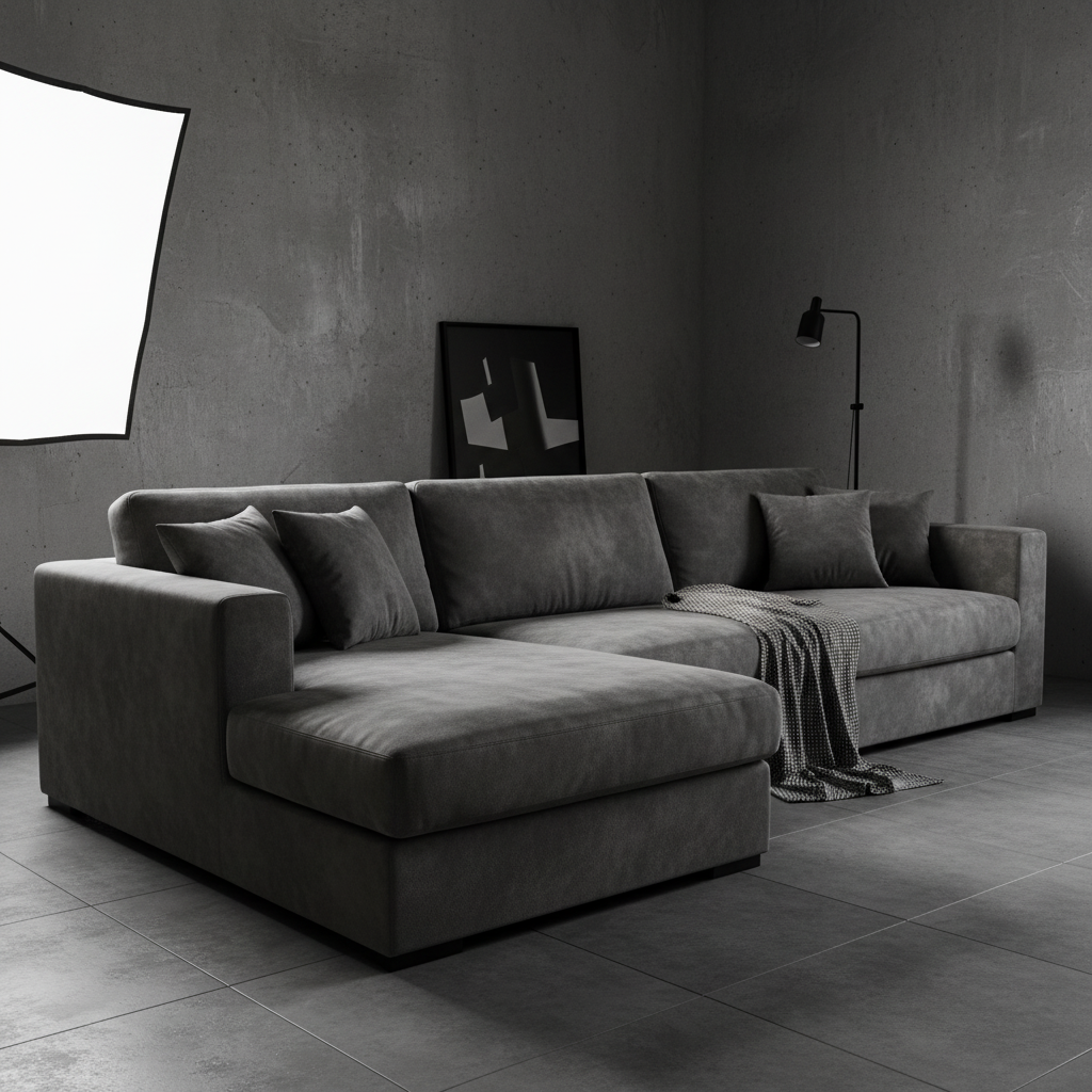 Premium-Samt-Sofabezug für luxuriösen Komfort und eleganten Stil