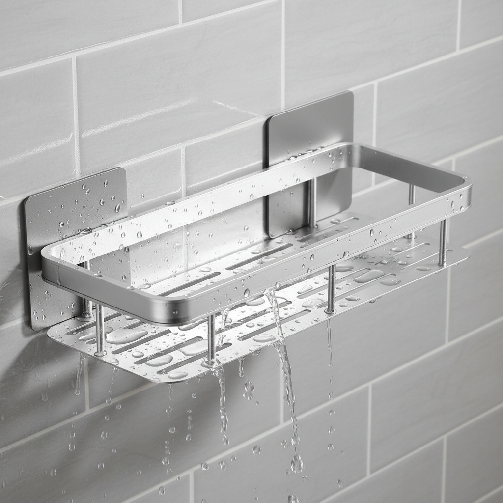 Bohrenfreie Badezimmer-Ablage