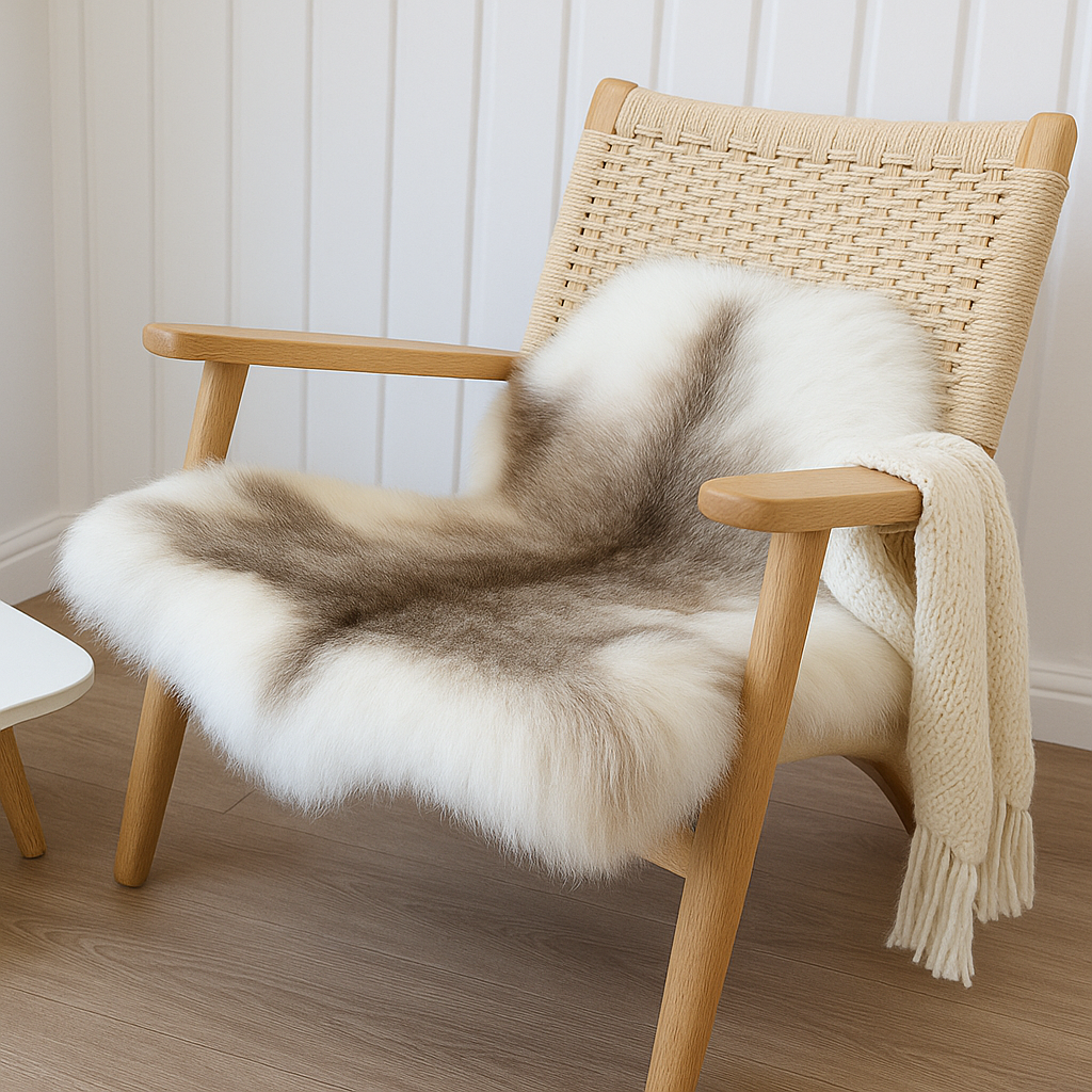 Acryl-Kunstfellteppich