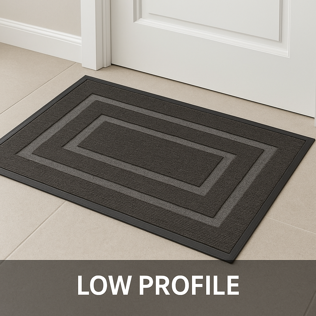 Schmutzfang-Eintrittsmatte mit Anti-Rutsch-Rücken