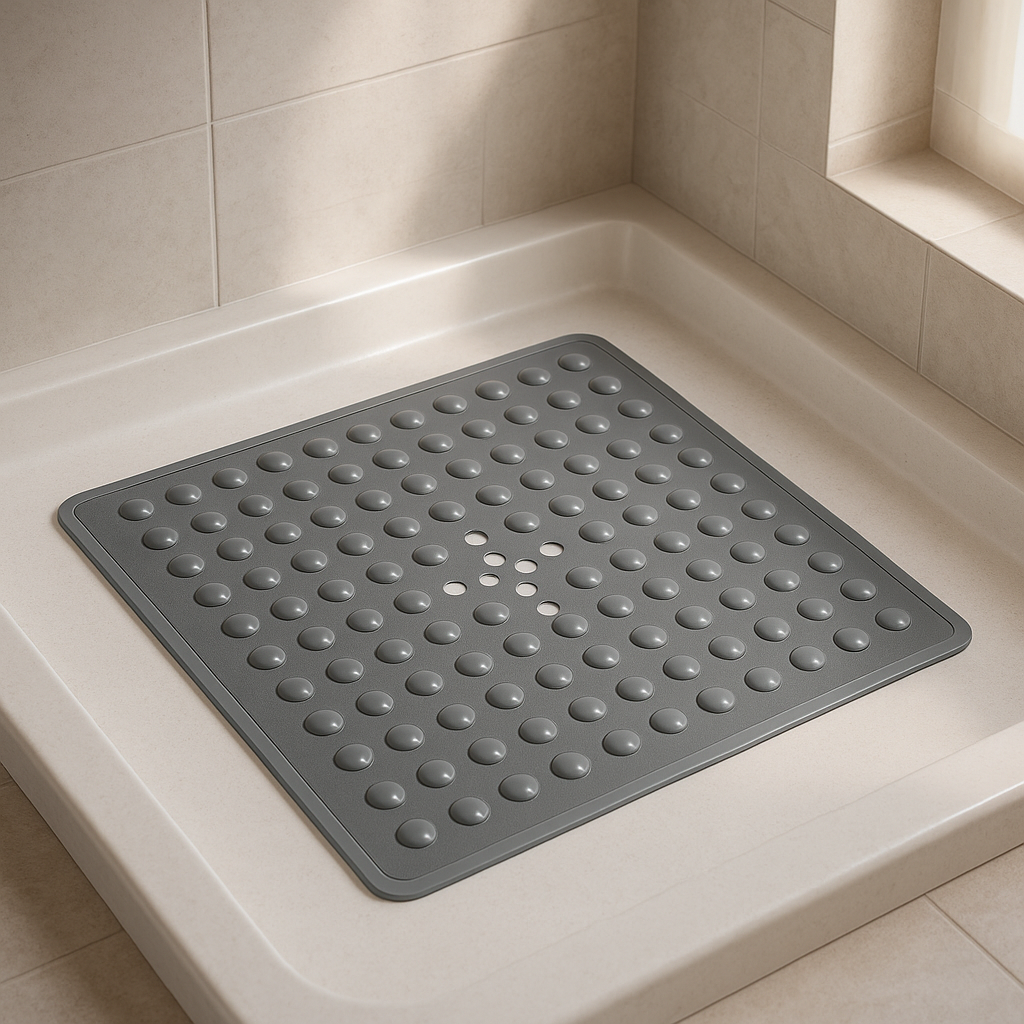 Rutschfeste Bad-Sicherheitsmatte mit Saugnäpfen