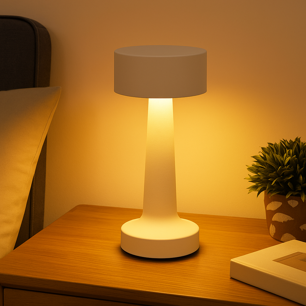 Tragbare Aluminium-LED-Schreibtischlampe