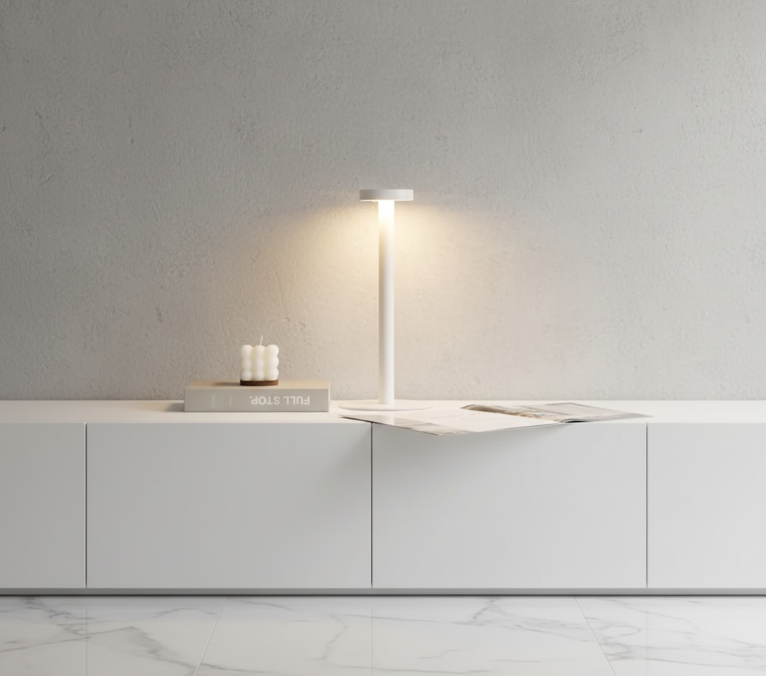 Aluminium-LED-Tischlampe