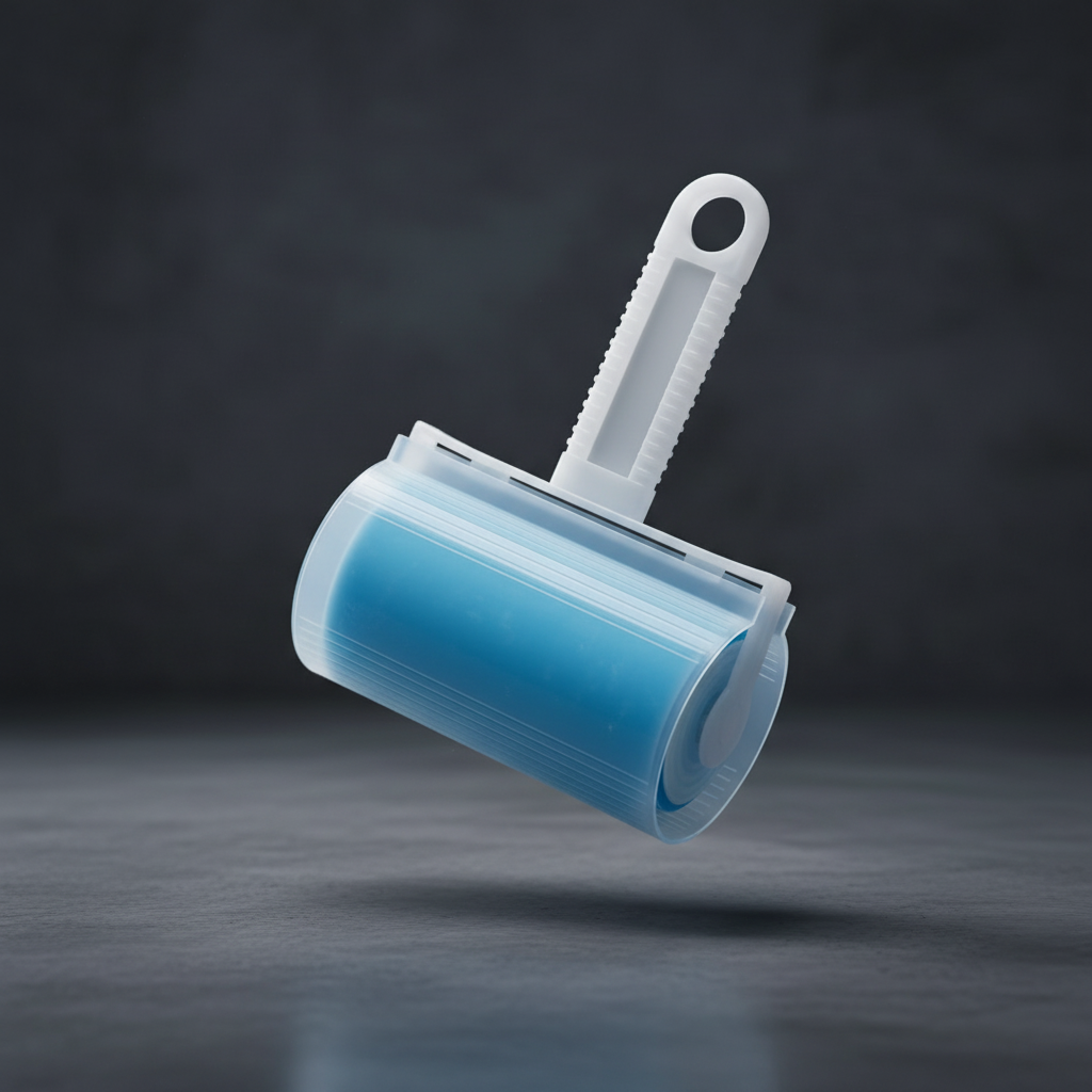 Waschbarer Klebriger Fussel und Staub-Reinigungs-Bürstenroller