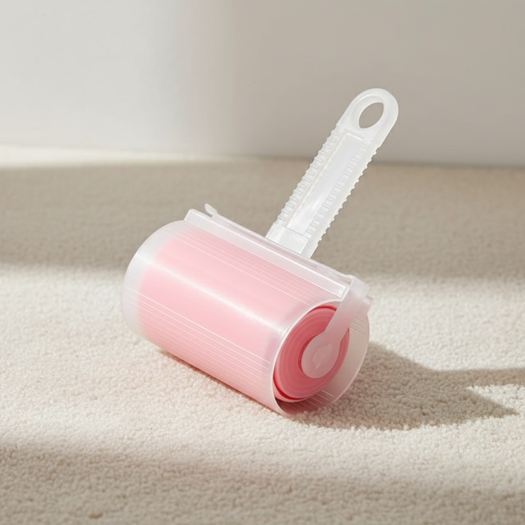 Waschbarer Klebriger Fussel und Staub-Reinigungs-Bürstenroller