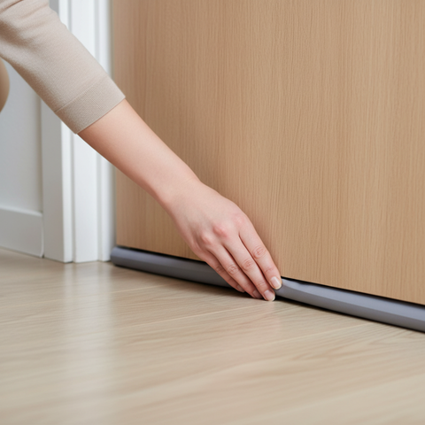 Unter-der-Tür Geräuschdämmstreifen für Türbodenschlitz