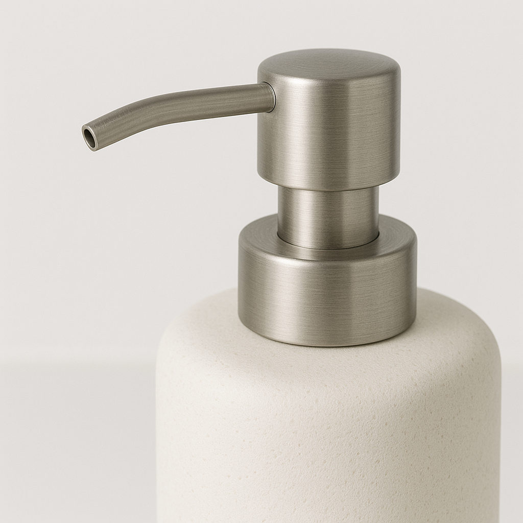 Seifenspender Keramik | Minimalistisch, Robust & Hygienisch