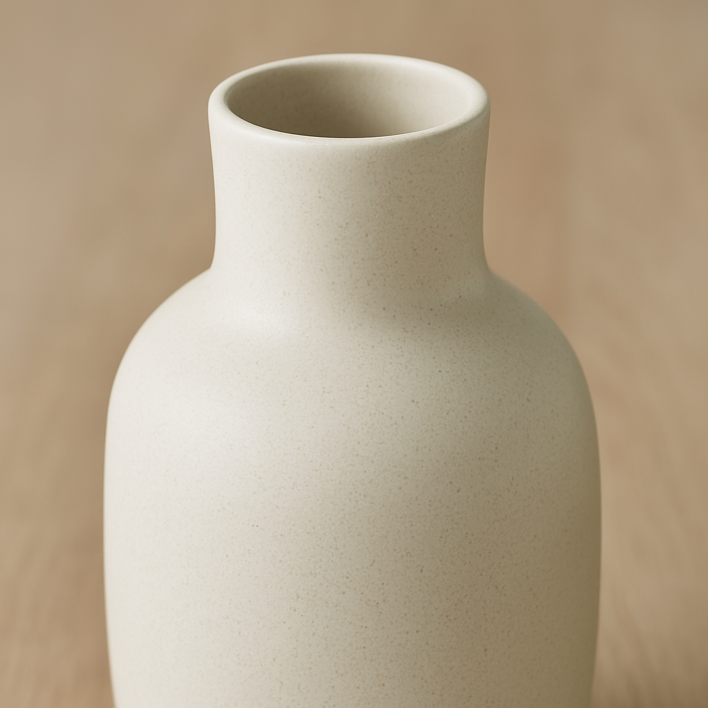 Vase Keramik | Dekorativ, Minimalistisch & Stabil