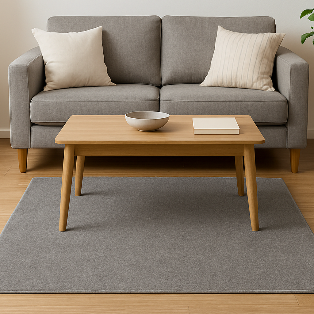 Teppich Wohnzimmer Grau | Zeitlos, Weich & Robustes Material