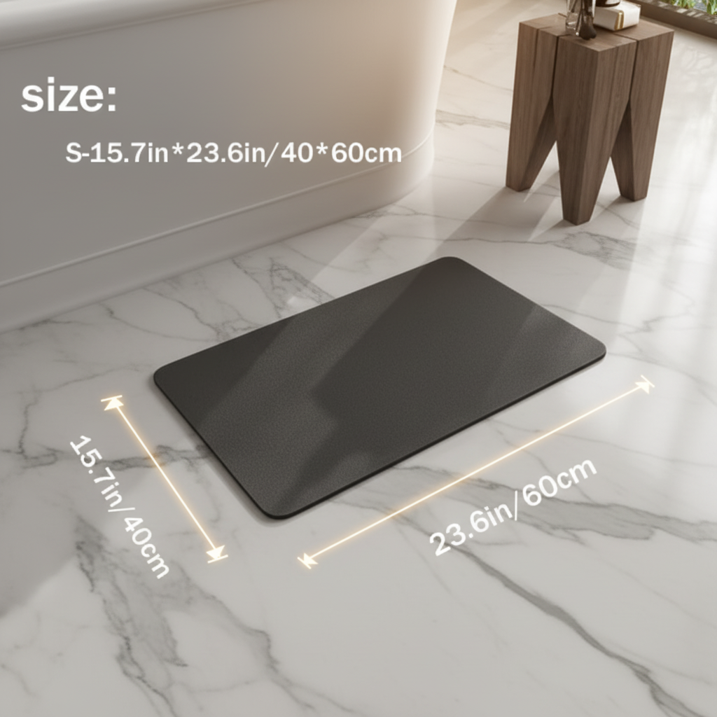 Rutschfeste Badematte