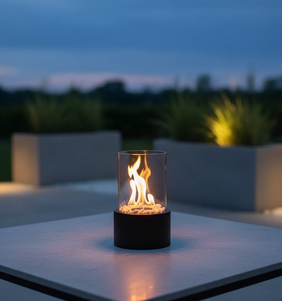 Eleganter Tischkamin