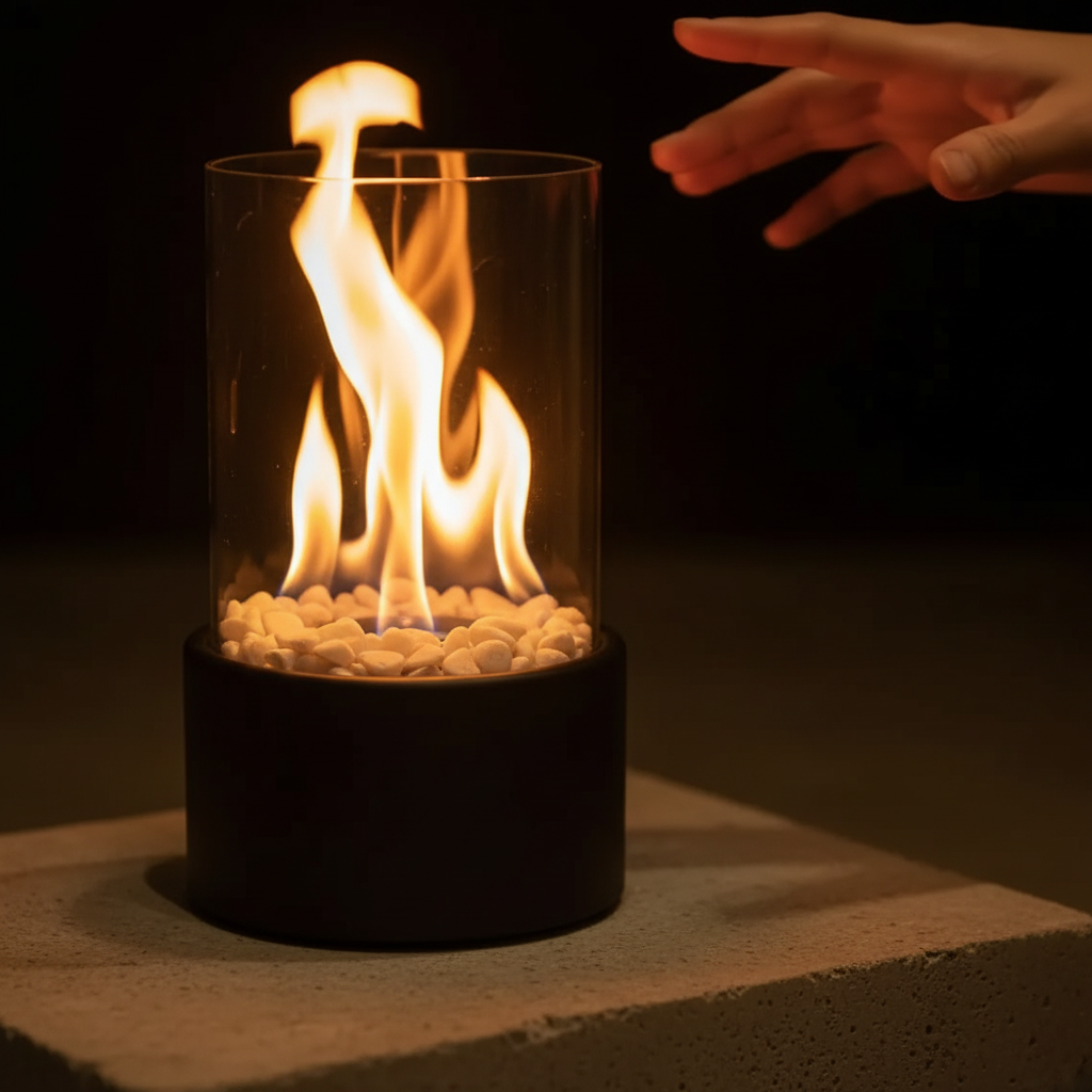 Eleganter Tischkamin