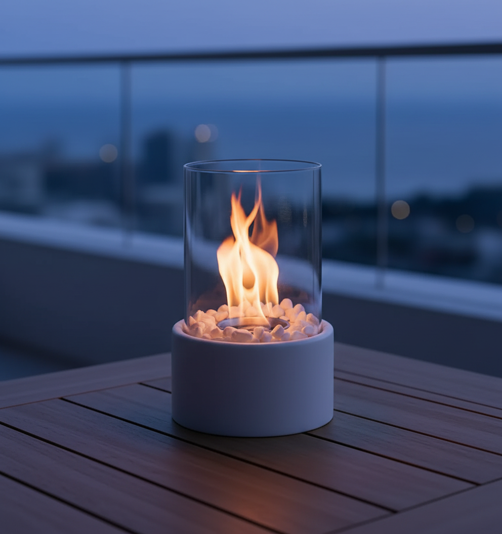 Eleganter Tischkamin