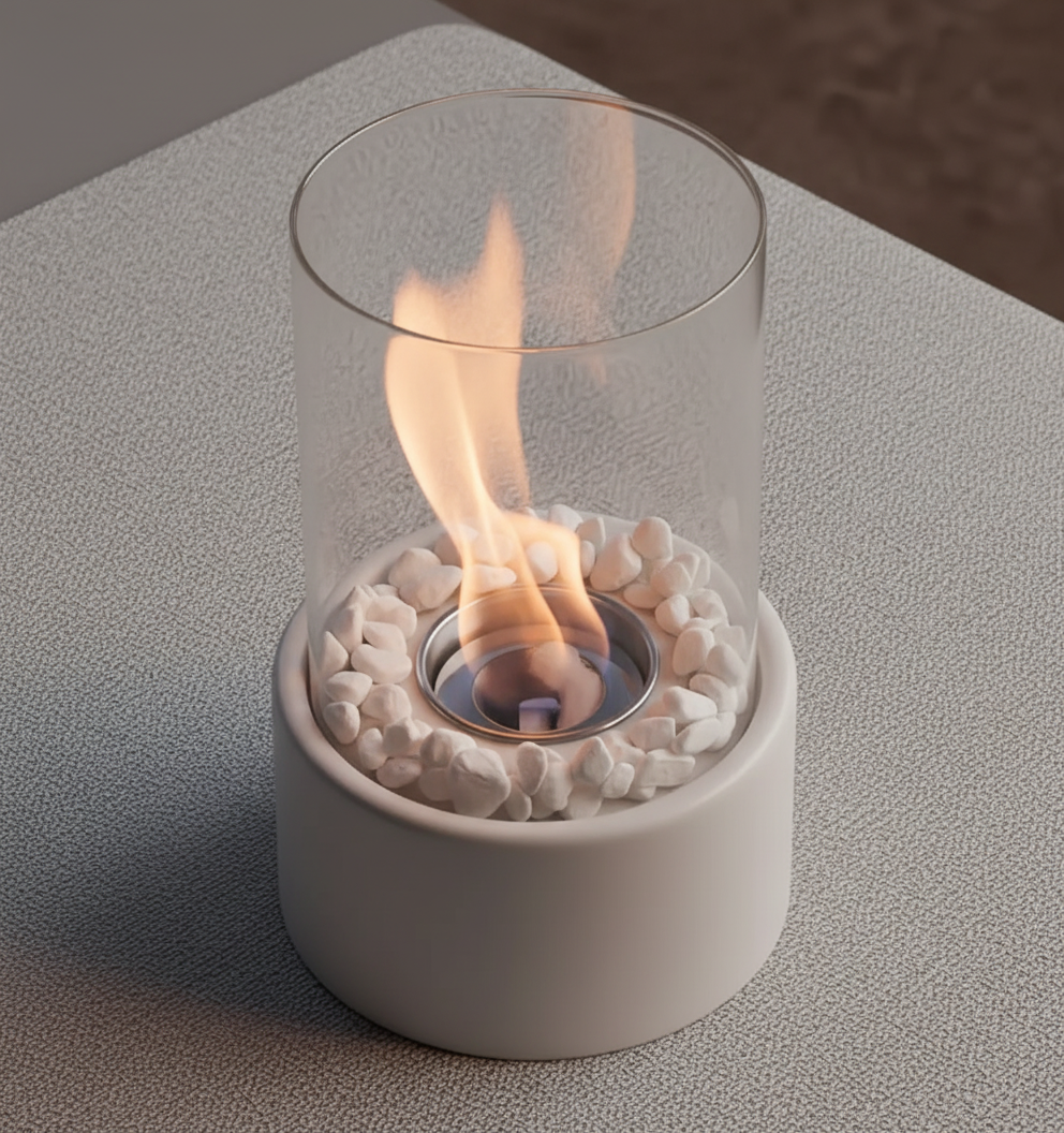 Eleganter Tischkamin