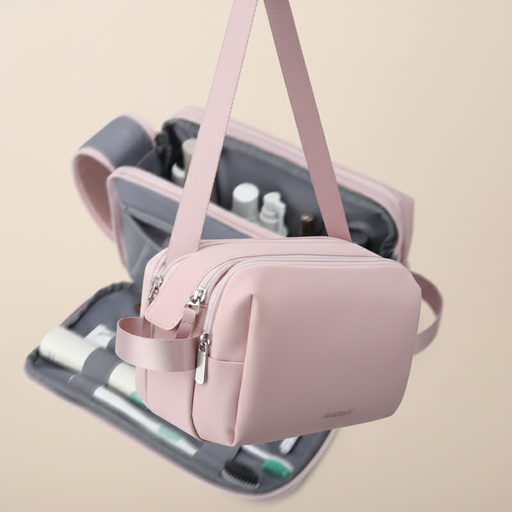 Wasserabweisende Kosmetiktasche S / M / L – leichter Unisex-Kulturbeutel