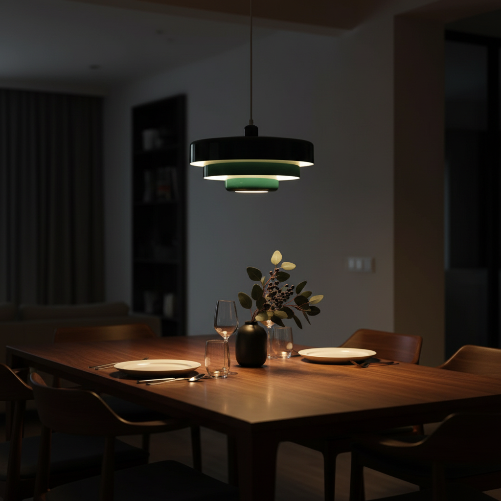 Minimalistische Macaron Hängeleuchte – skandinavische Pendelleuchte