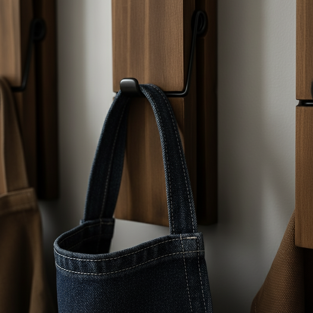 Handtuchhalter aus Holz TowelClip