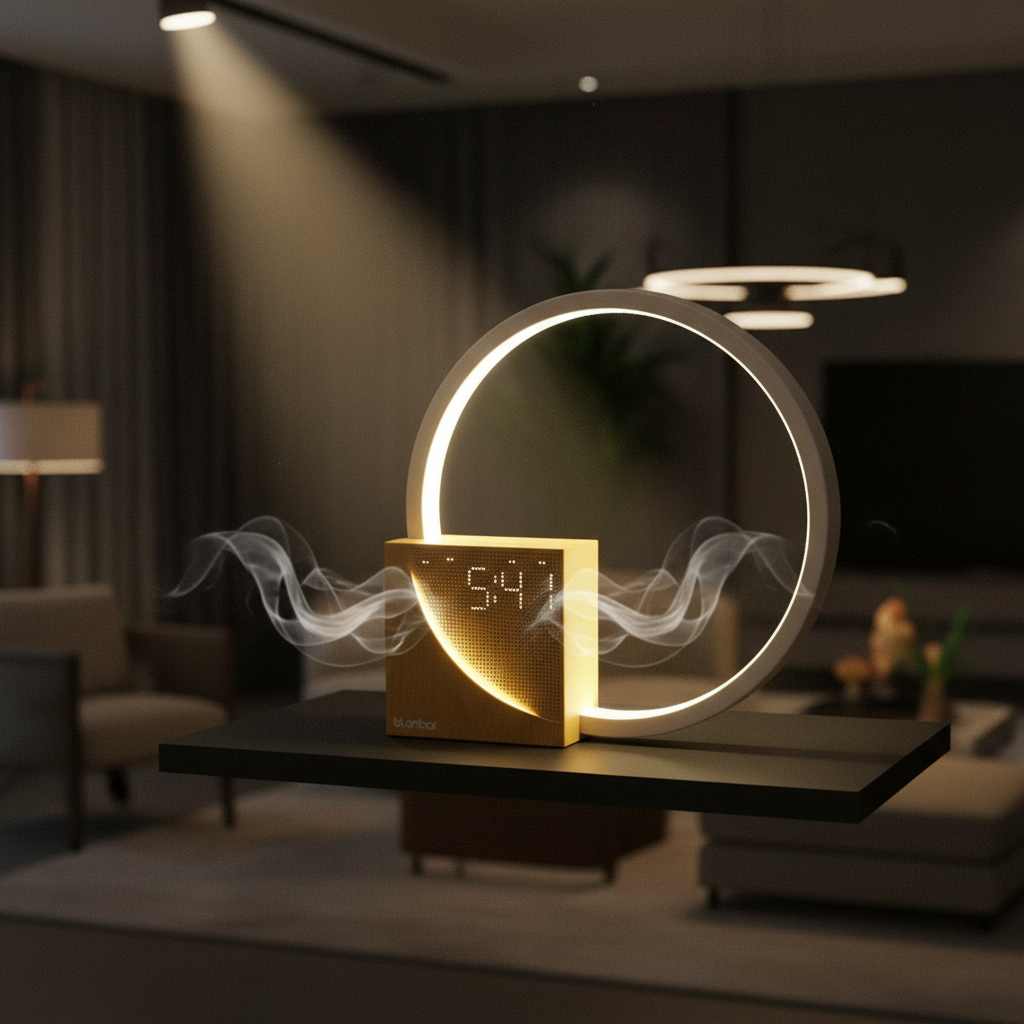 LED‑Licht digitaler Wecker