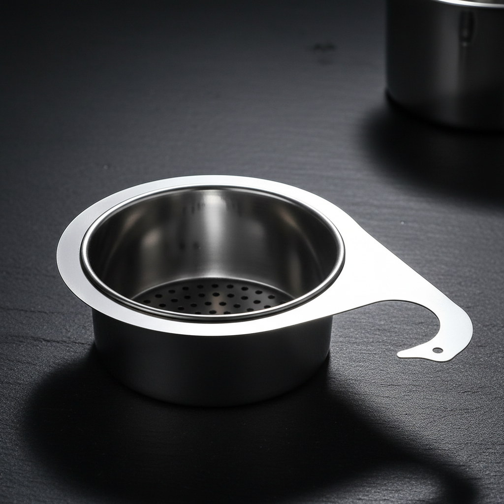 Ablauf-Schutzfilter Edelstahl Sieb für Waschbecken und Dusche