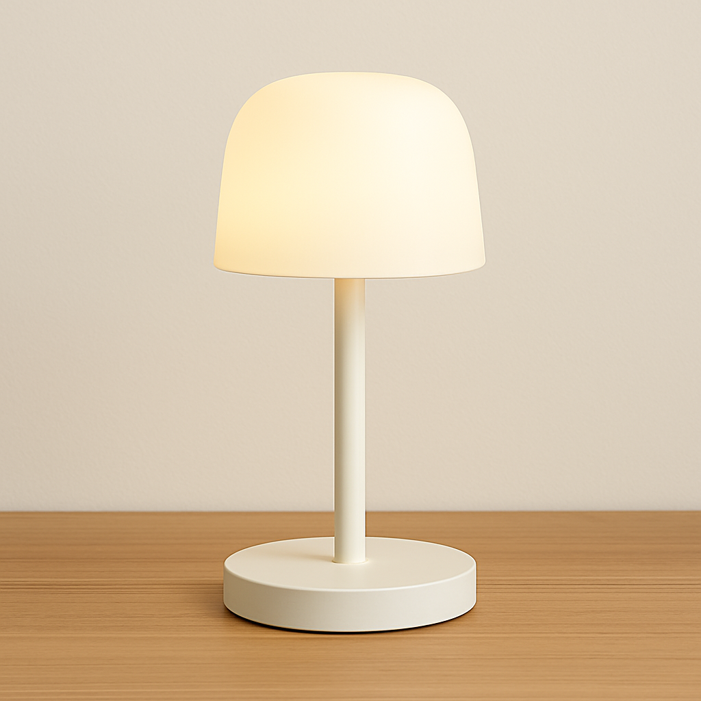 Minimalistische Tischleuchte | Stilvoll, Kabellos & Langlebig