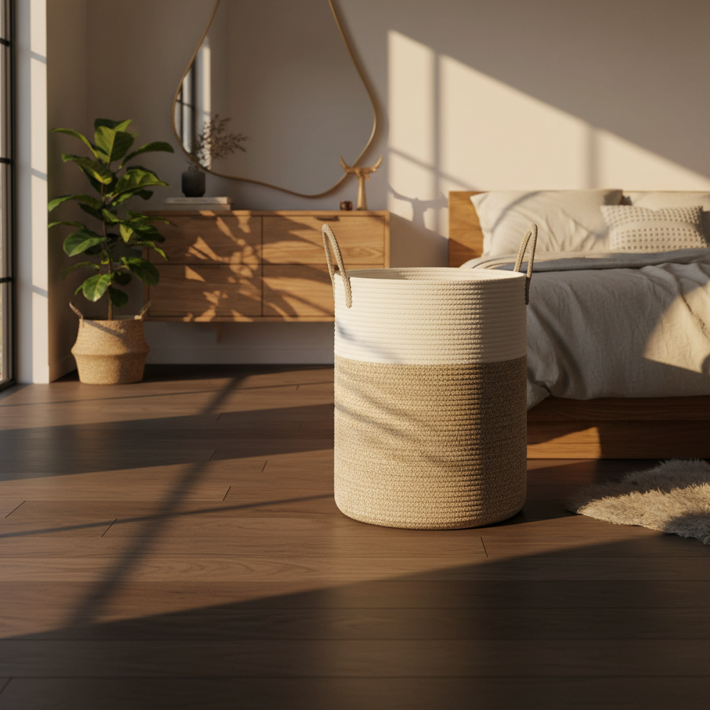 Faltbarer Baumwollkorb