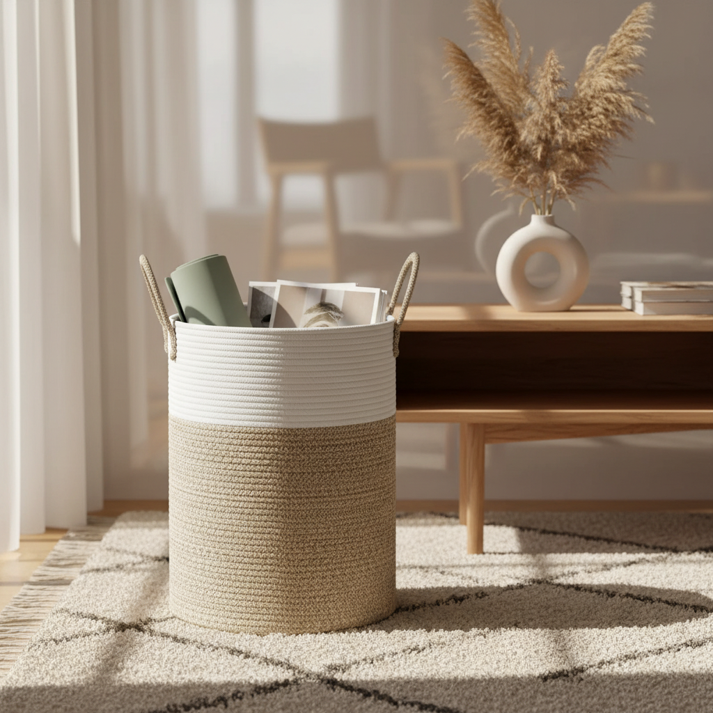 Faltbarer Baumwollkorb