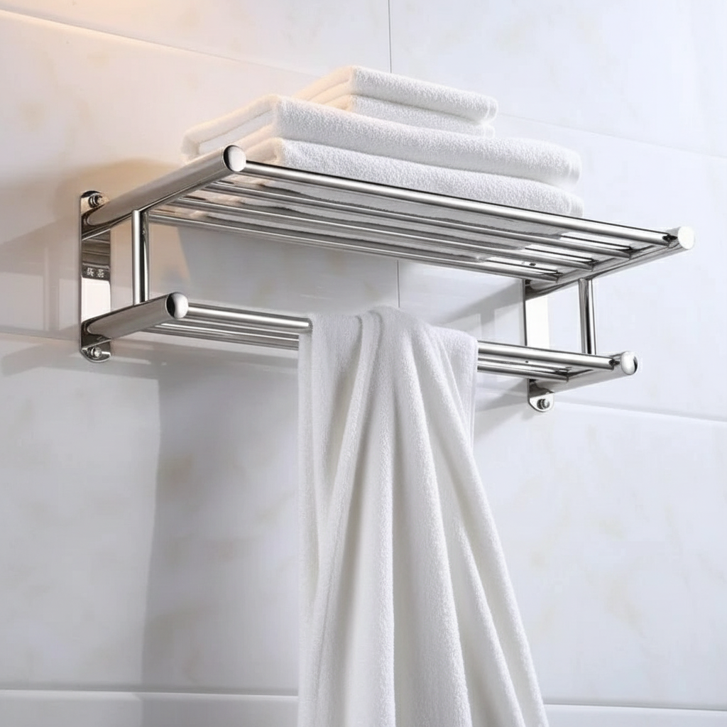 Hochwertiger Handtuchhalter aus Edelstahl