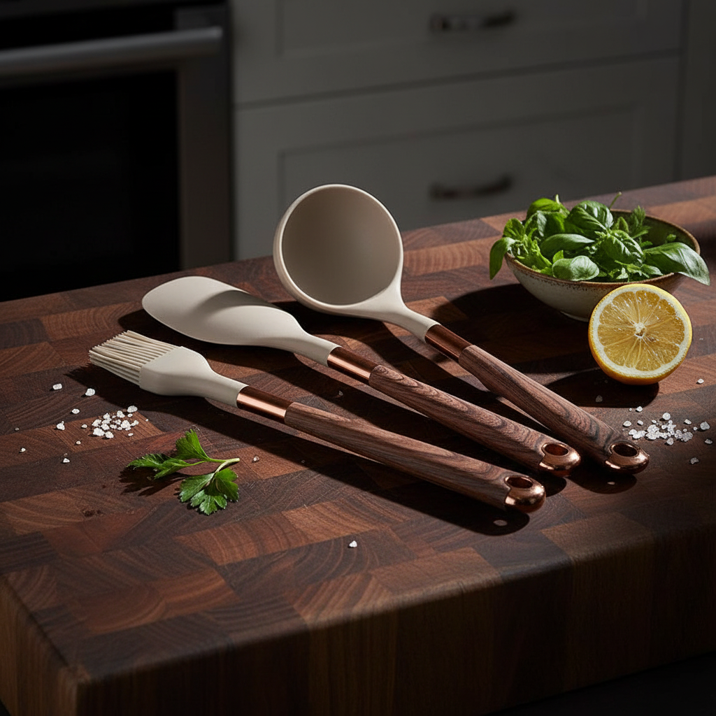 10-teiliges Premium-Silikon-Küchenutensilien-Set