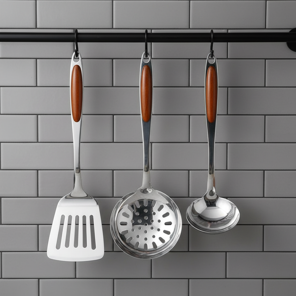 Premium-Edelstahl-Küchenutensilien-Set