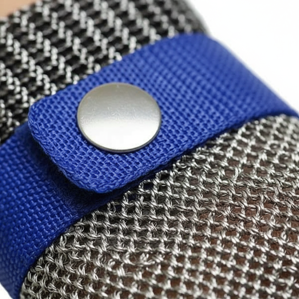 Edelstahl-Sicherheits­handschuhe mit maximaler Schnittfestigkeit