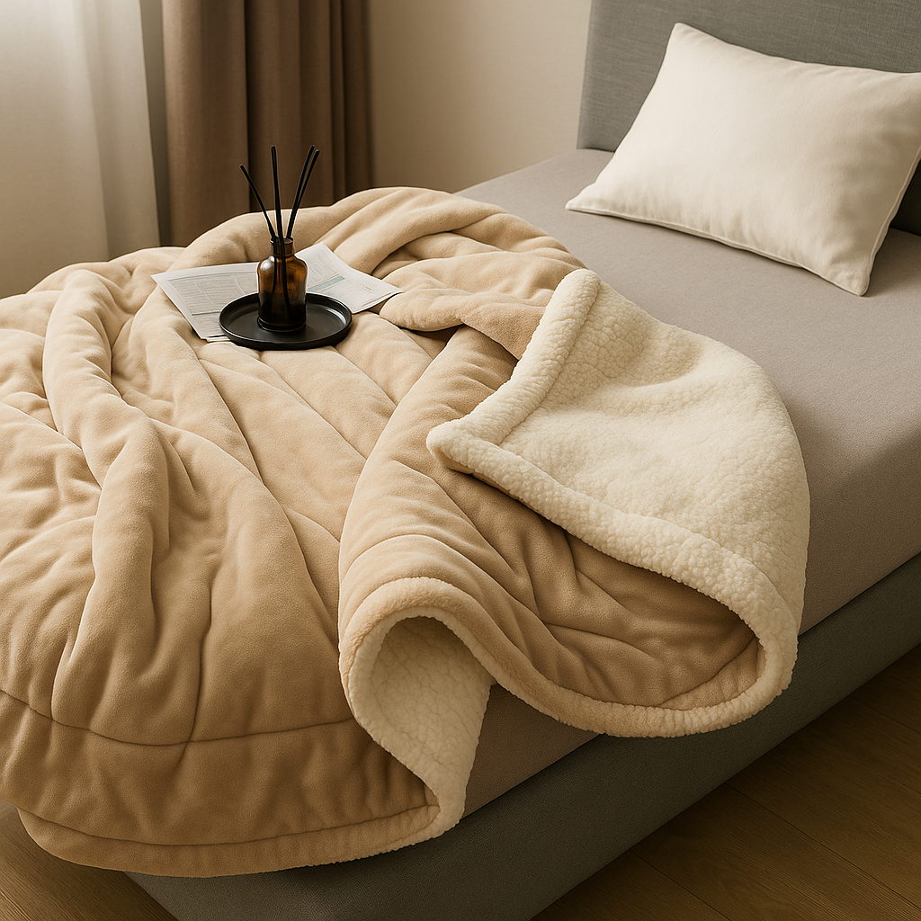 Plüsch SoftHug Luxus-Fleece-Decke | Ultraweich & Gemütlich