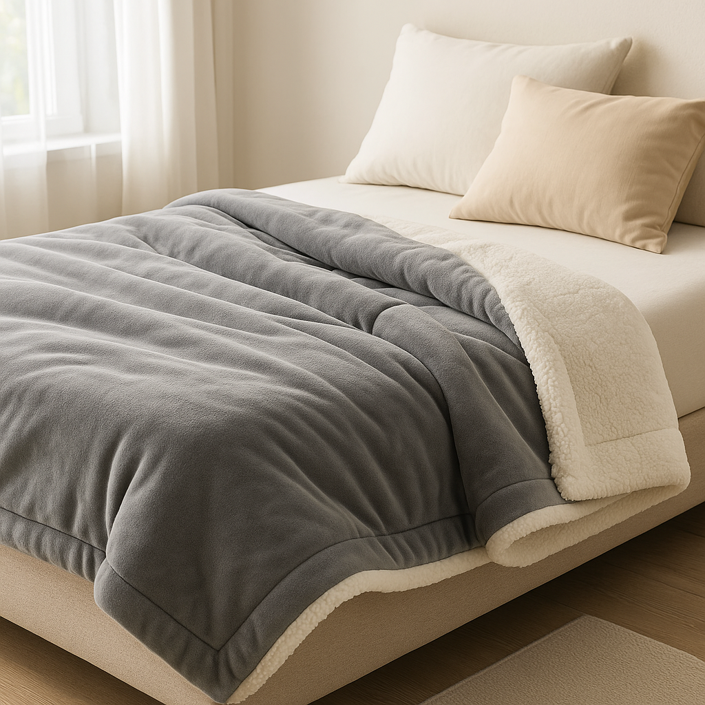 Plüsch SoftHug Luxus-Fleece-Decke | Ultraweich & Gemütlich