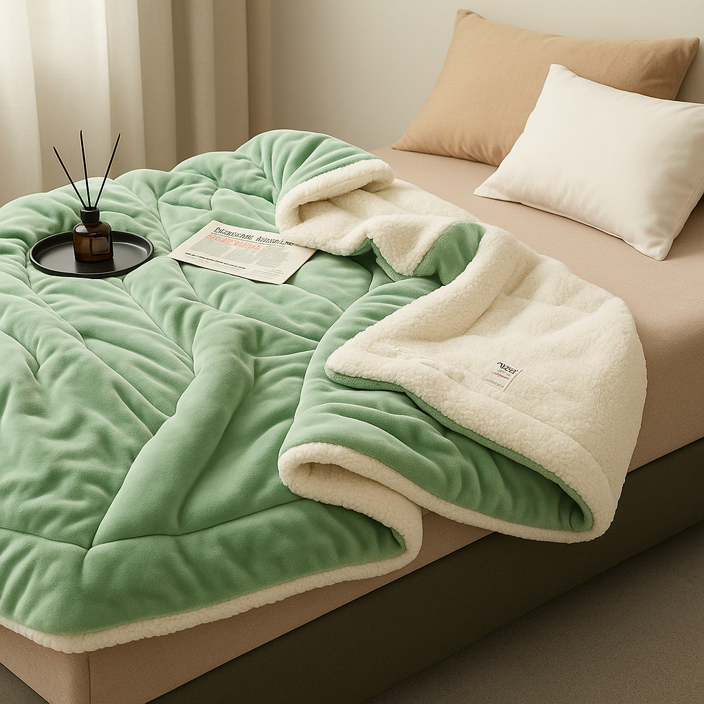 Plüsch SoftHug Luxus-Fleece-Decke | Ultraweich & Gemütlich