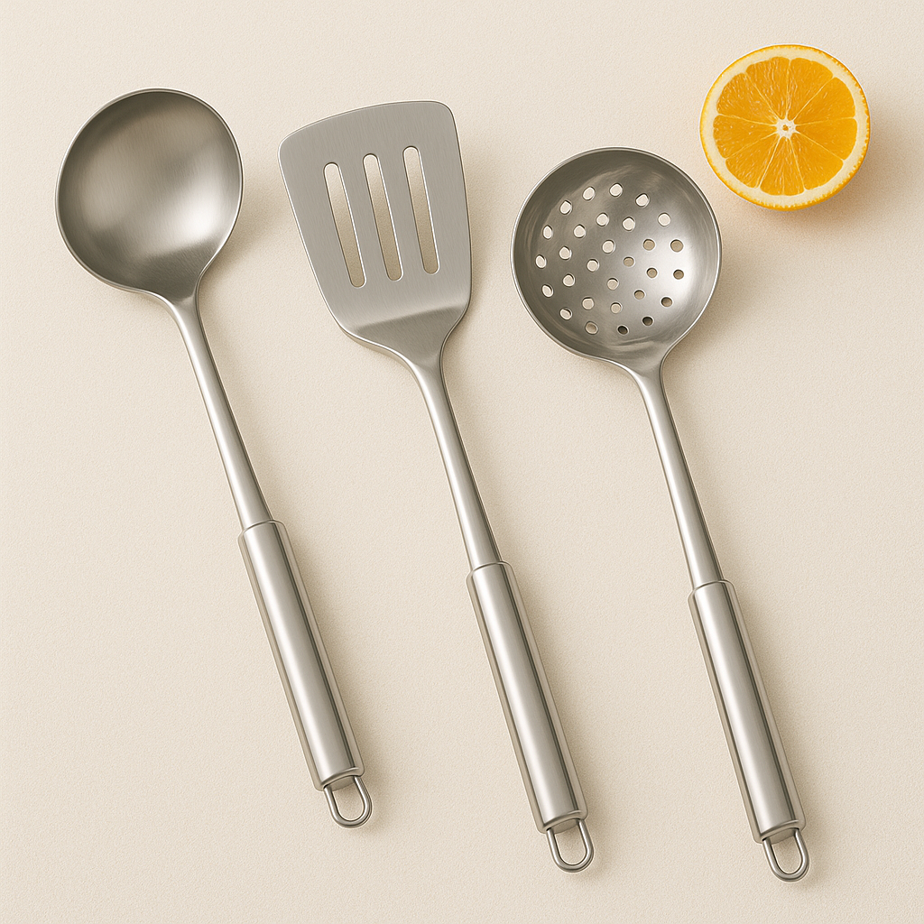 Premium Edelstahl-Küchenutensilien-Set (5-teilig)