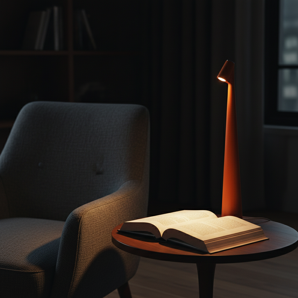 Wiederaufladbare LED-Tischlampe