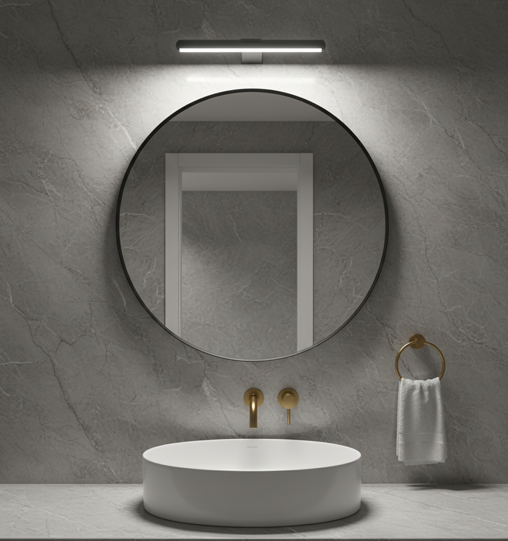 LED-Wandleuchte mit wiederaufladbarer Batterie