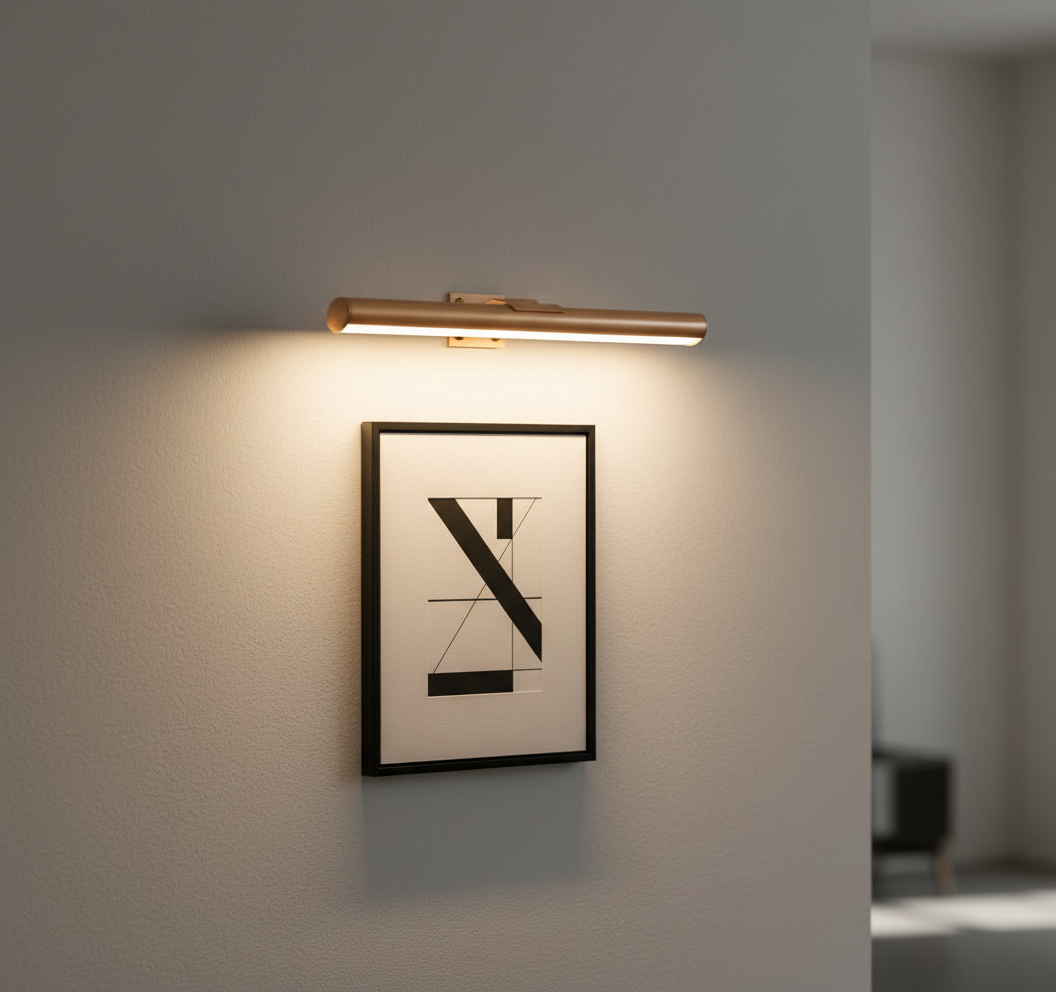 LED-Wandleuchte mit wiederaufladbarer Batterie