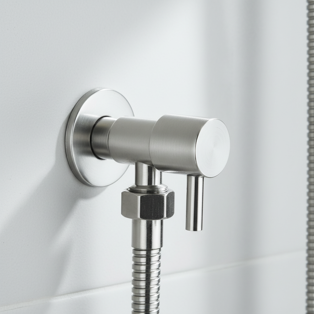 Wandmontierter Edelstahl 304 Kaltwasser-Bidet-Sprüher