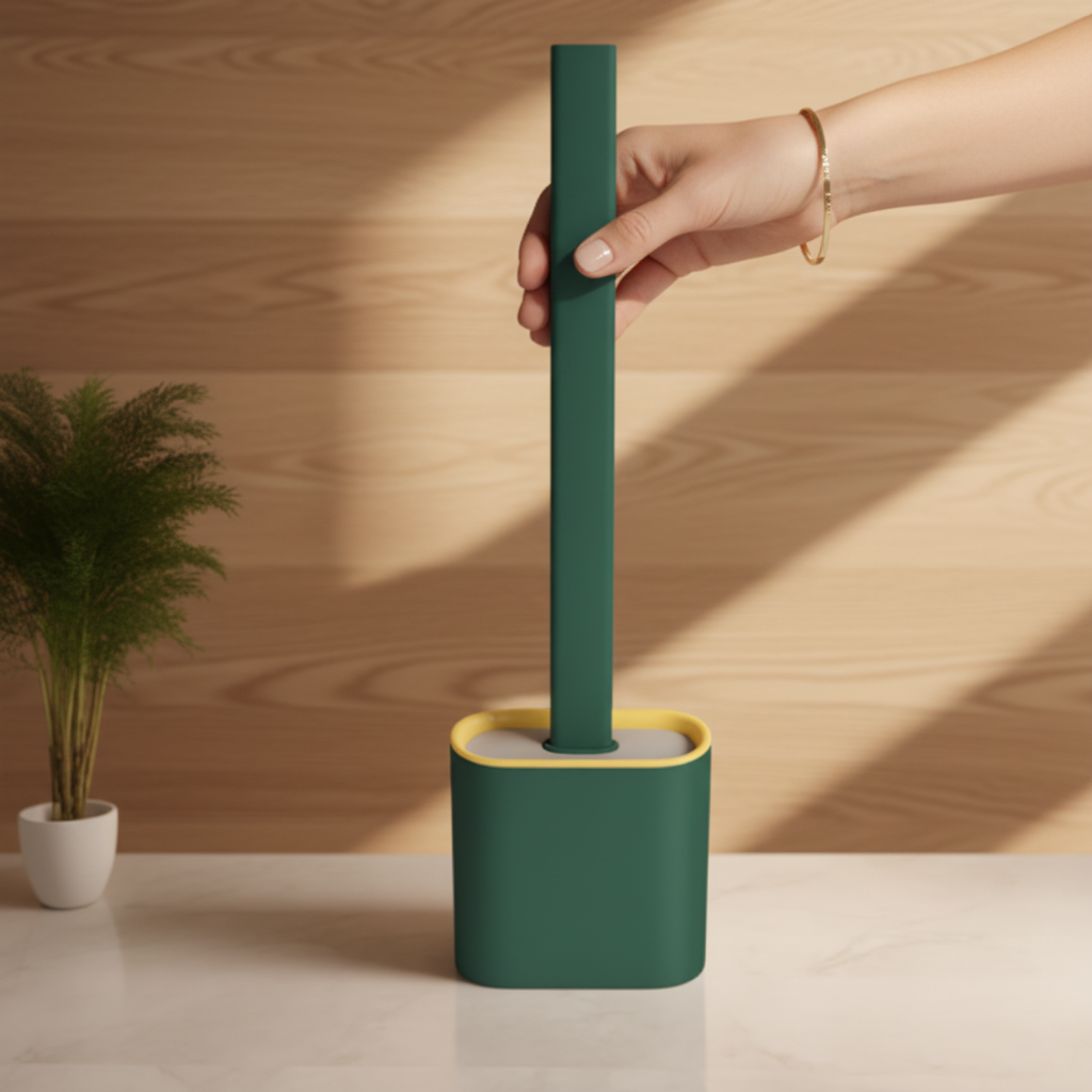 Flexible Silikon-Toilettenbürste