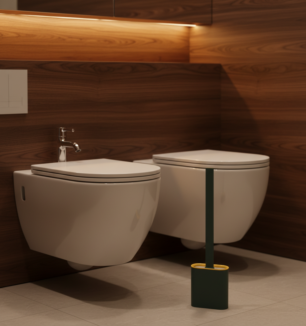 Flexible Silikon-Toilettenbürste