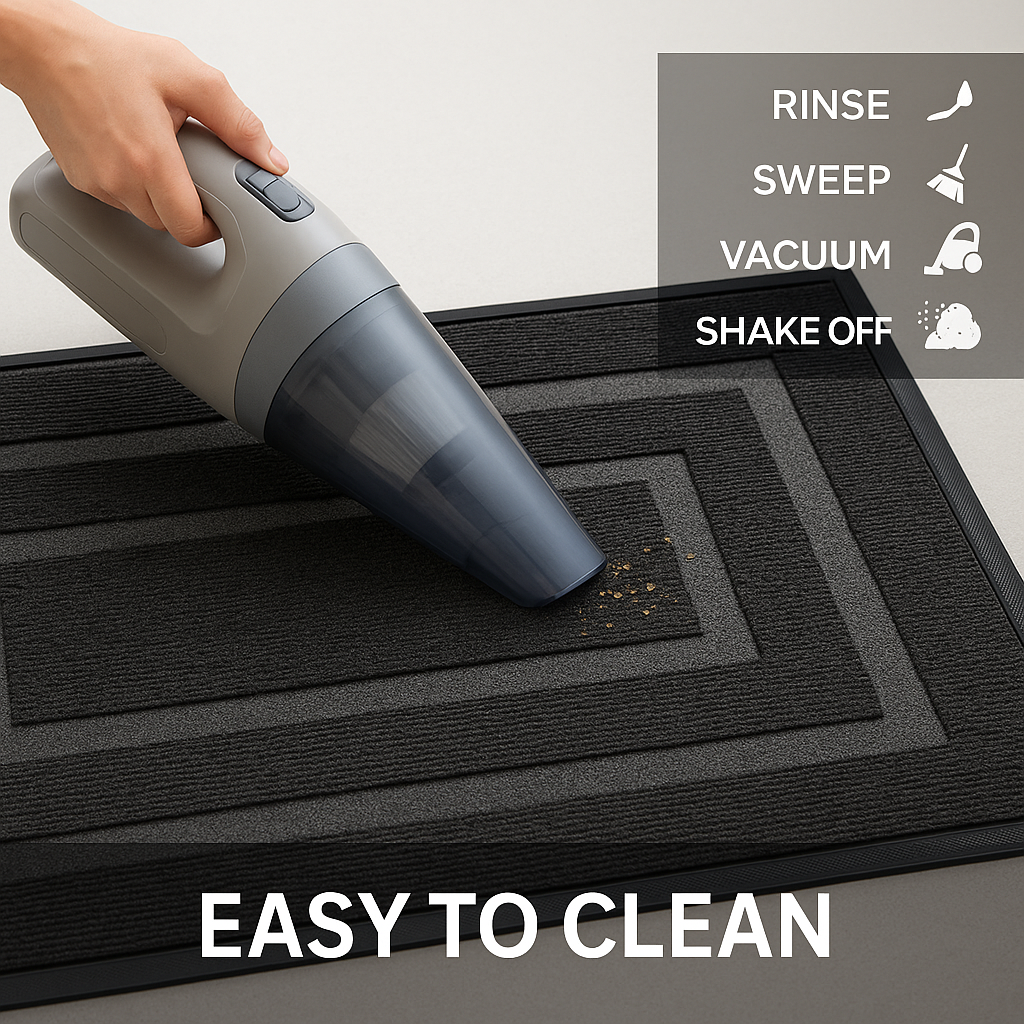 Schmutzfang-Eintrittsmatte mit Anti-Rutsch-Rücken