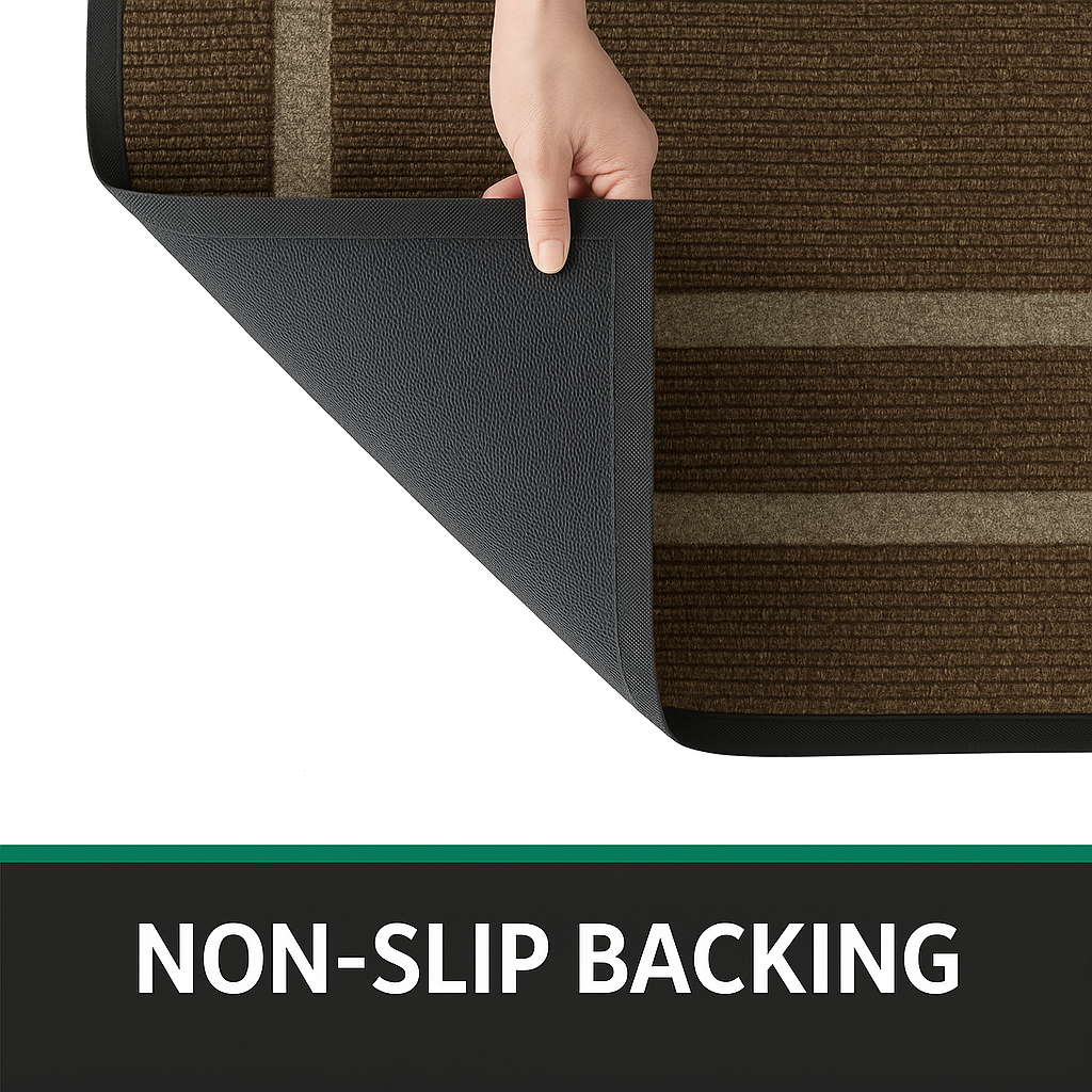 Schmutzfang-Eintrittsmatte mit Anti-Rutsch-Rücken