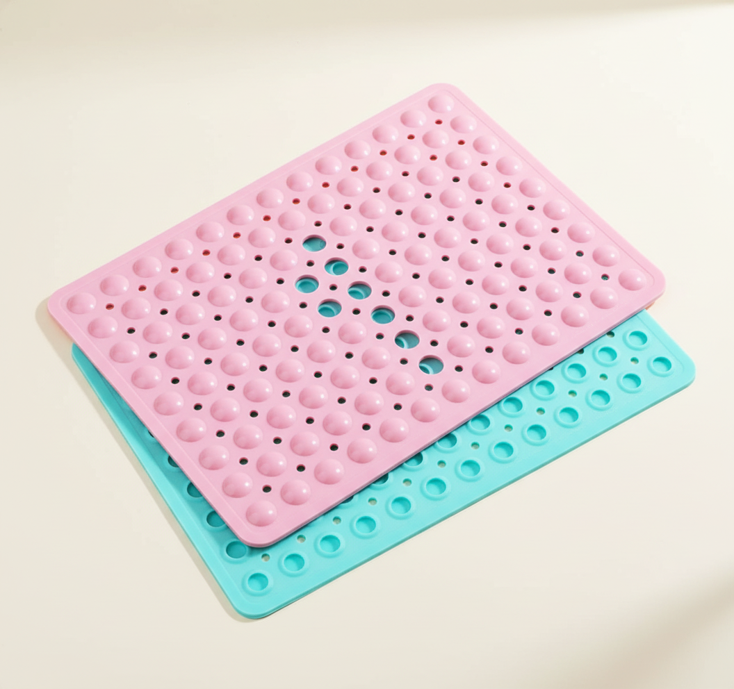 Rutschfeste Badesicherheitsmatte mit Saugnäpfen