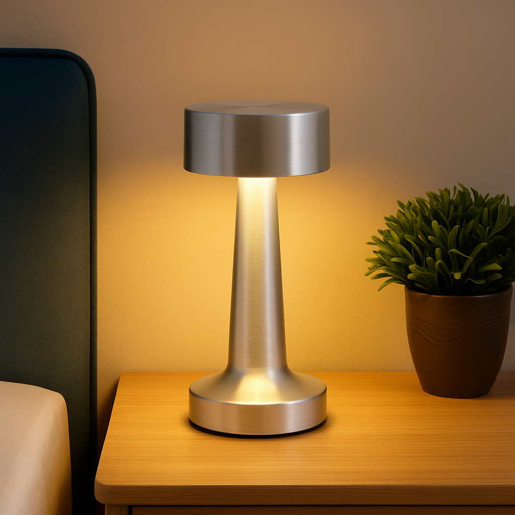 Tragbare Aluminium-LED-Schreibtischlampe