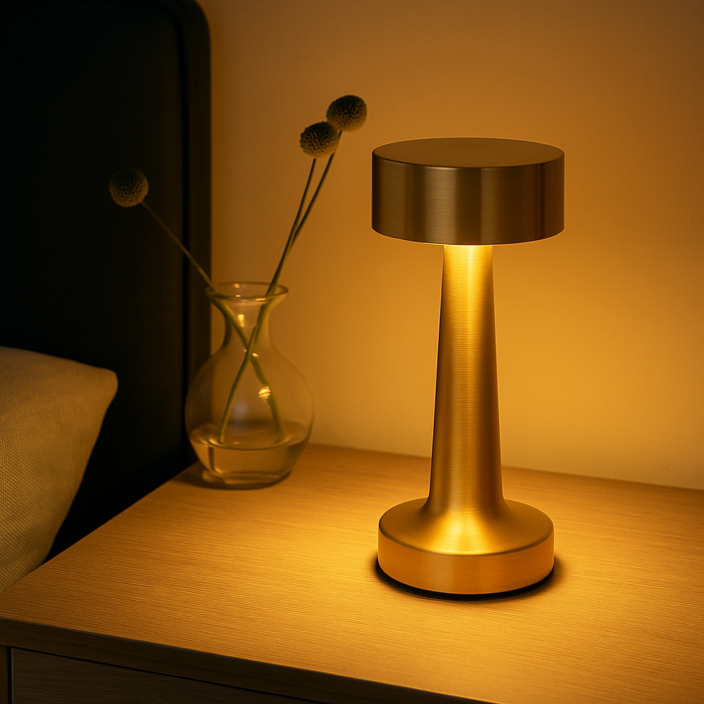 Tragbare Aluminium-LED-Schreibtischlampe