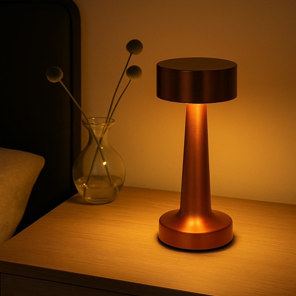 Tragbare Aluminium-LED-Schreibtischlampe